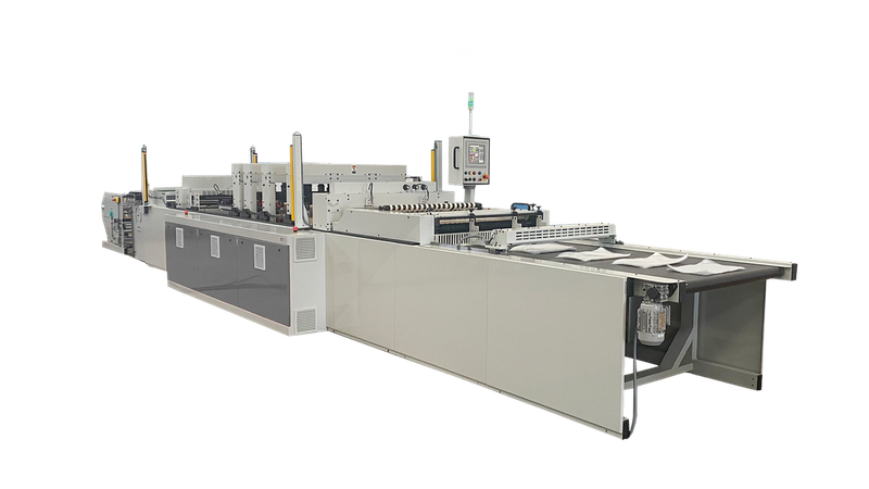 Pouch machine de FMConvert en operación